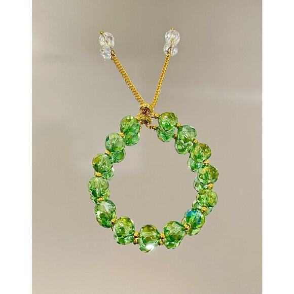 Green Swarovski Bracelet - Picture 12 of 14